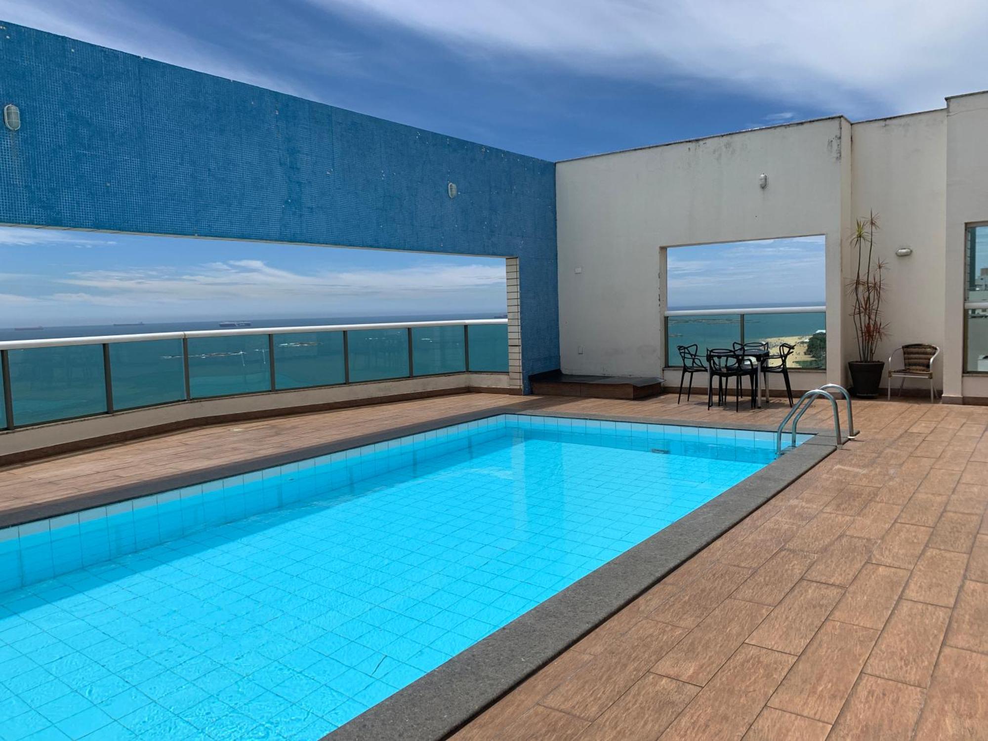 Ferienwohnung Ocean Flat Premium Com Vista Para O Mar Vila Velha  Exterior foto